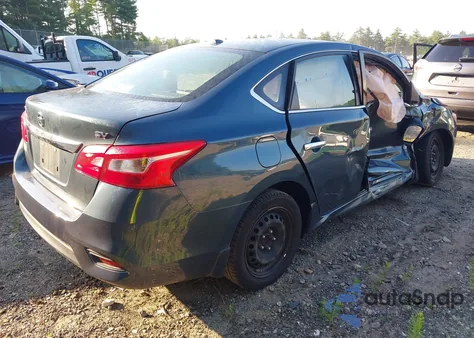 2016 Nissan Sentra Sv from USA, damaged, VIN 3N1AB7AP4GY265672
